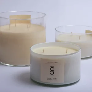 Vela en Contenedor - Linea Clasica - Cuenco - Bco