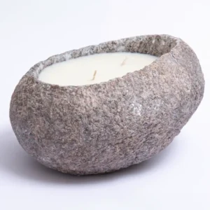 Vela en Contenedor - Linea Clasica - Piedra 1